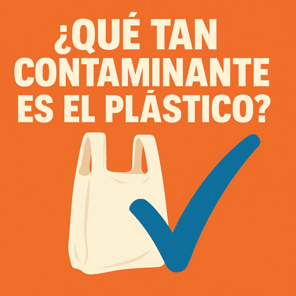 que tanto contamina el plástico
