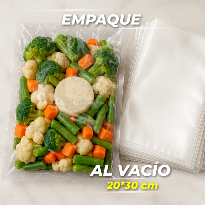 Bolsa para Vacío de 20X30 cm Transparente
