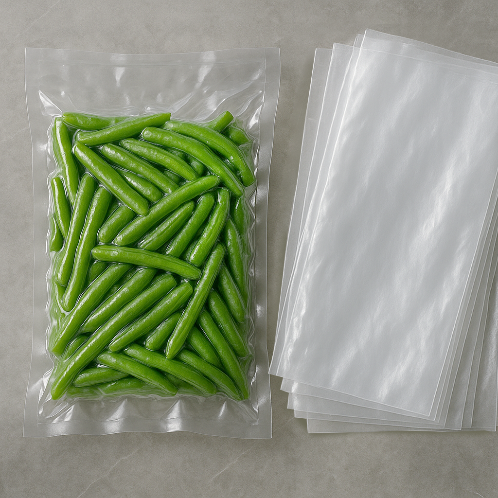 EMPAQUE AL VACIO PARA VERDURAS