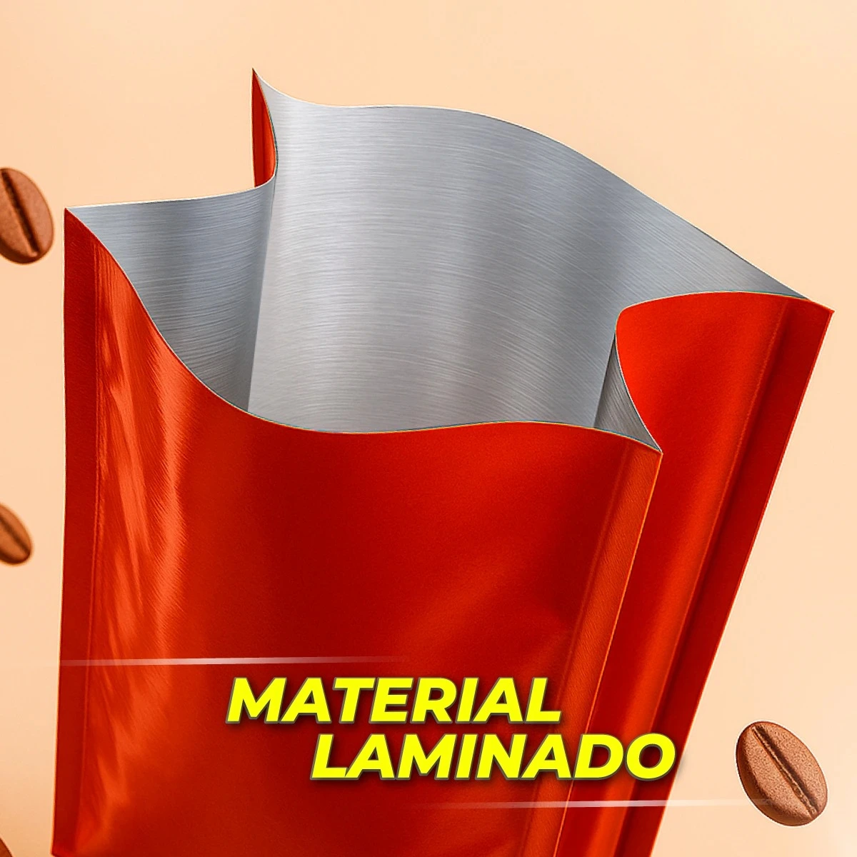 Bolsa café 4pro 250gr interior metalizado