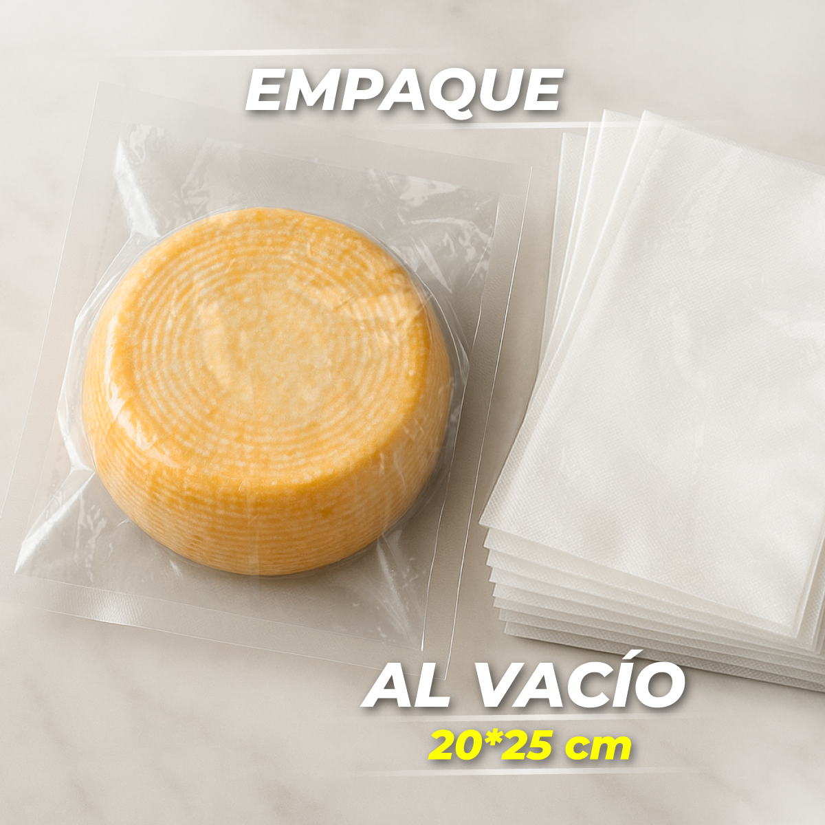 EMPAQUE PARA QUESO