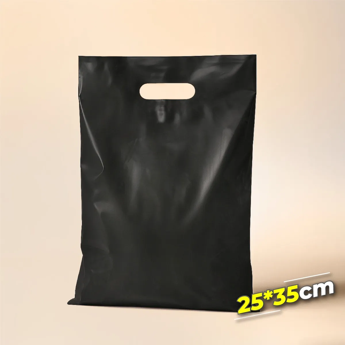 Bolsa para Boutique color Negro de 25X35 cm Medidas
