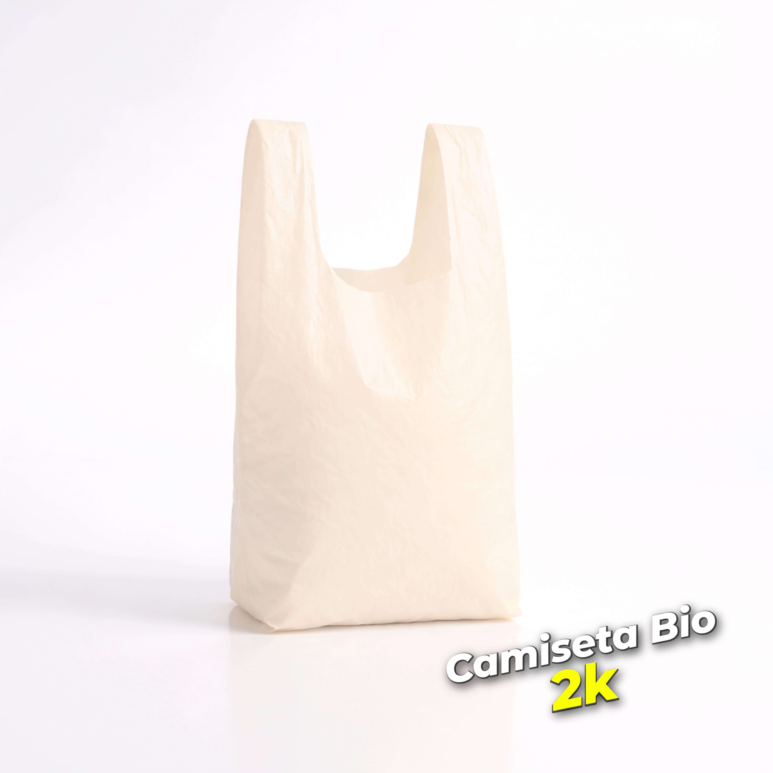 MILLAR BOLSA CAMISETA BIODEGRADABLE 2KG 28X36 CM CAL 0.50