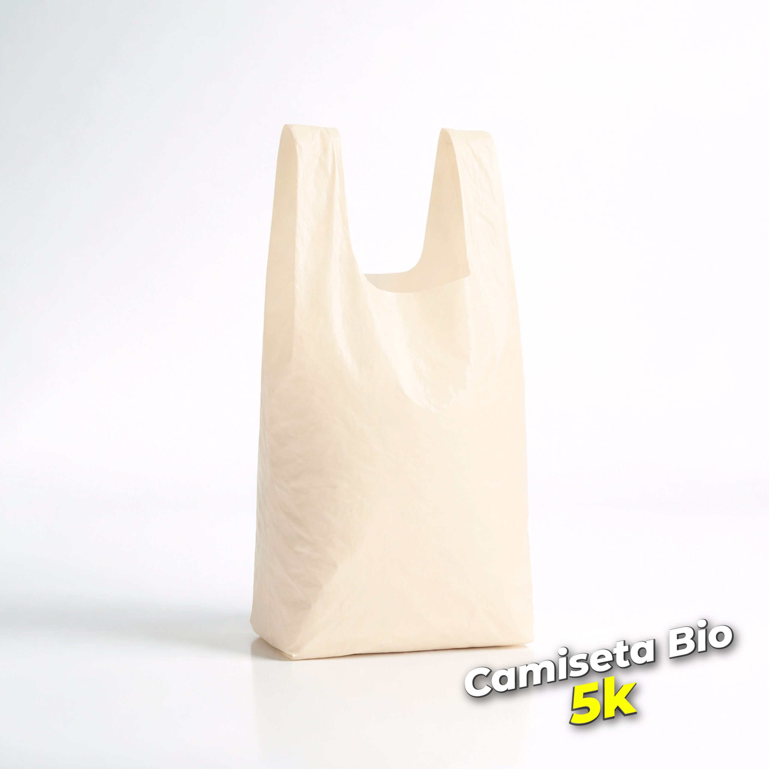 MILLAR BOLSA CAMISETA BIODEGRADABLE 5KG 36X45 CM CAL 0.60