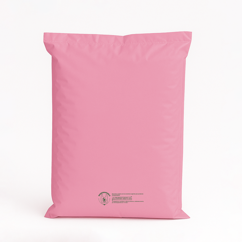 BOLSA DE ENVIOS 35X44CM ROSADO