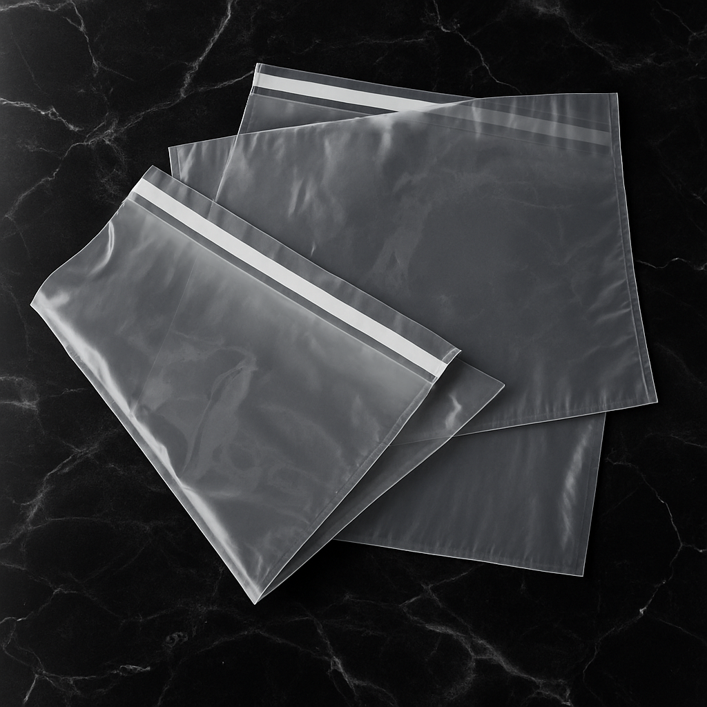 Bolsa envios transparente biodegradable