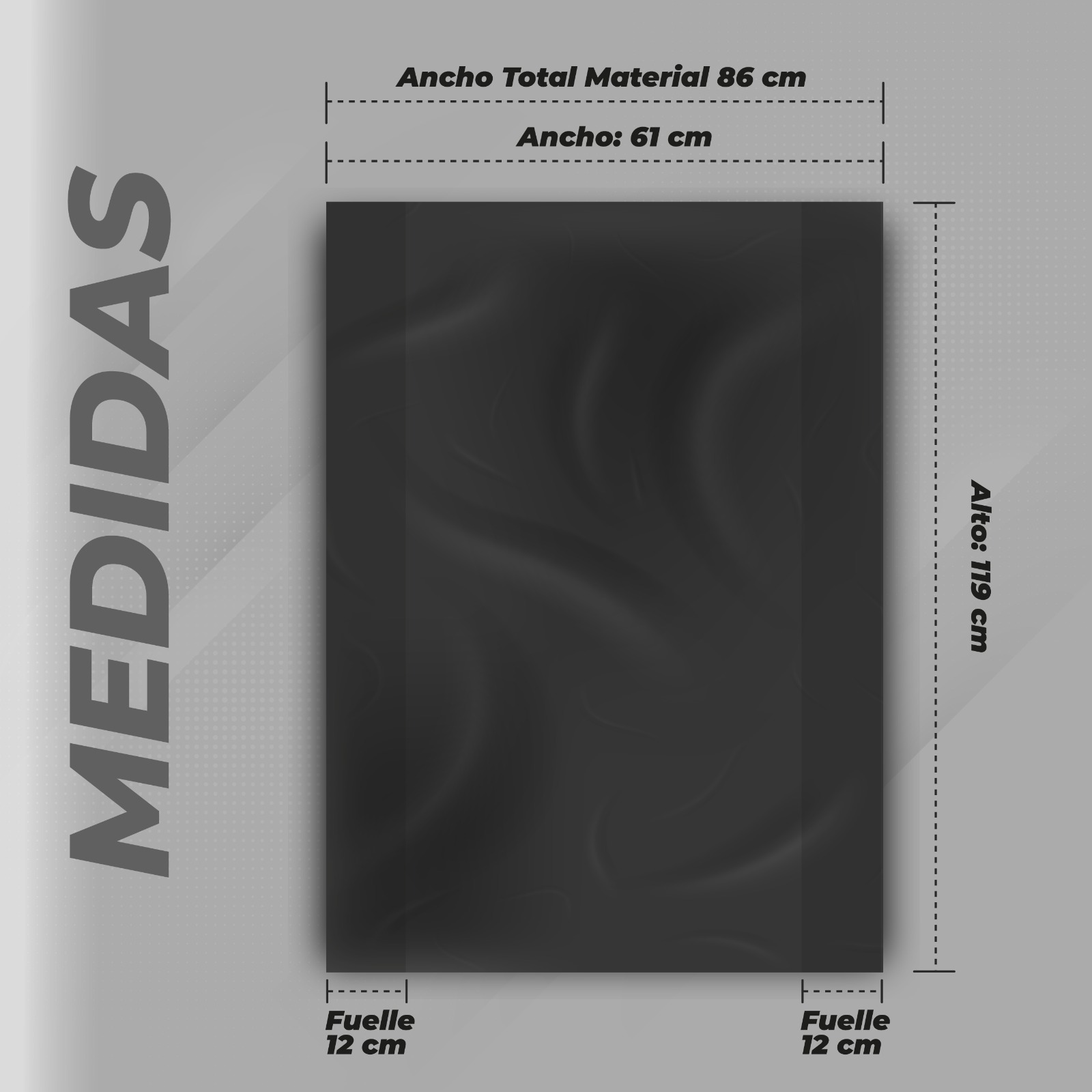 200 litros aseo negro medidas