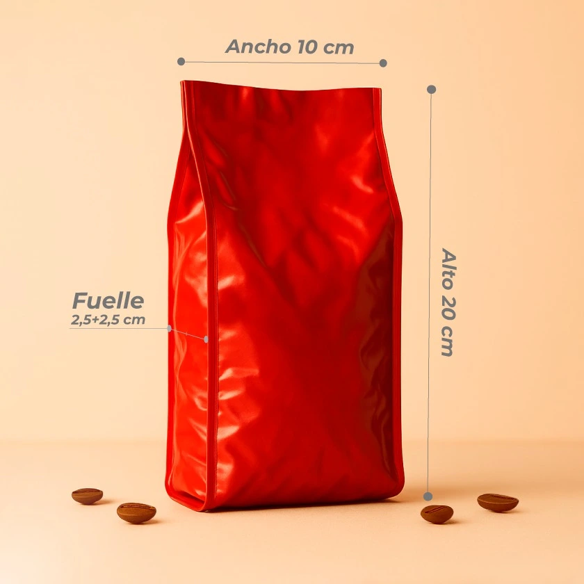 4pro Rojo 125g Medidas