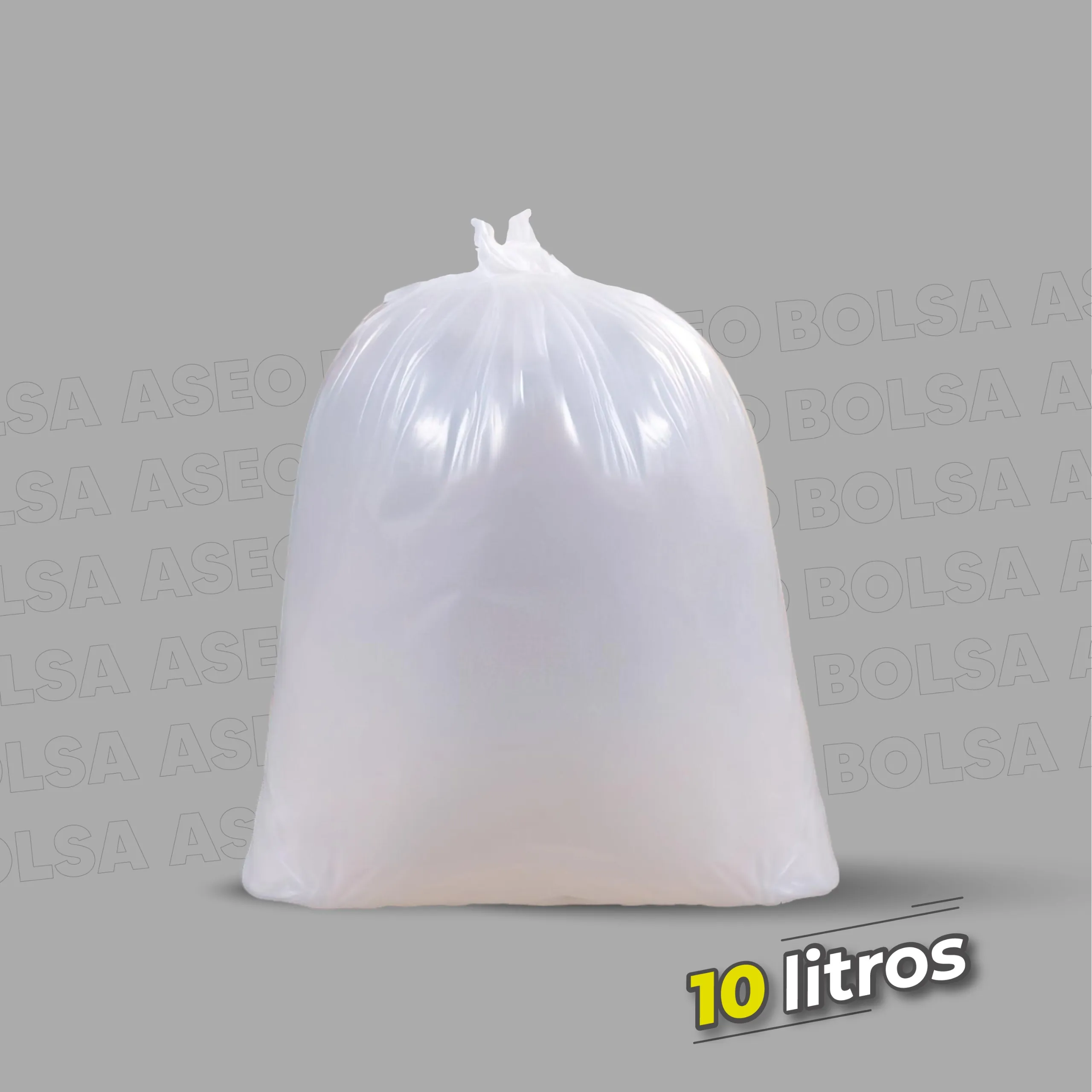 Bolsa Aseo 10 Litros Blanca