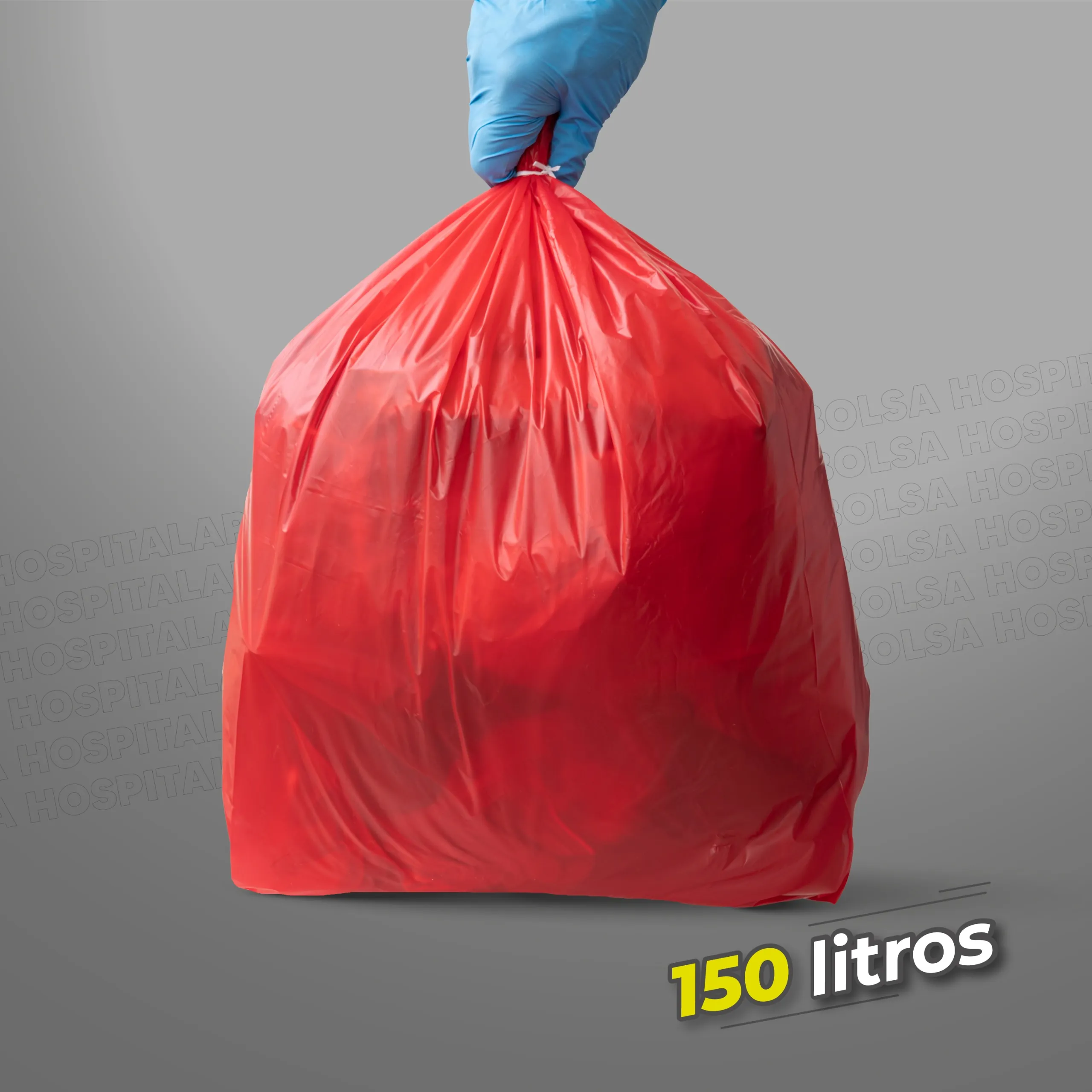 Bolsa de Aseo 150 Litros Roja