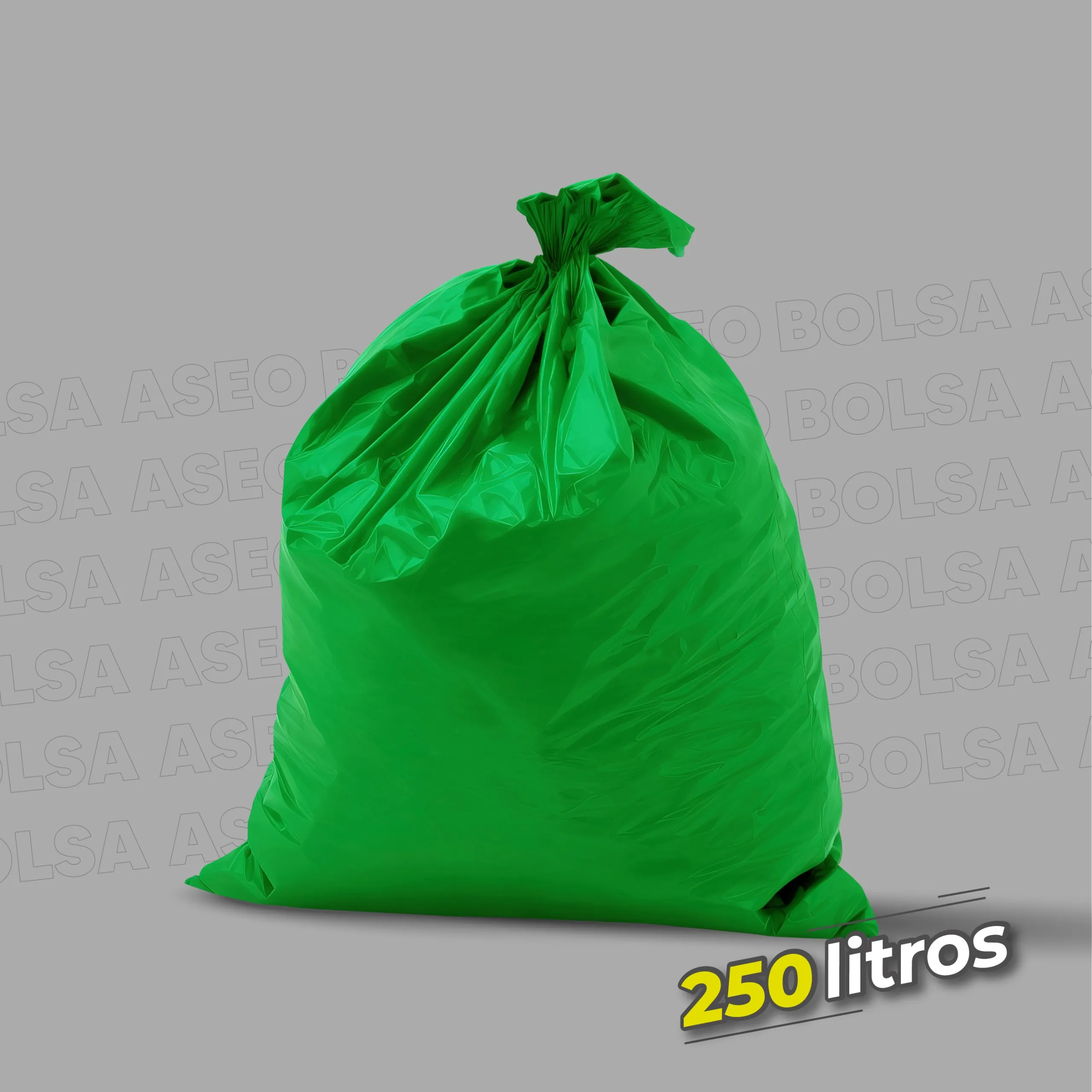 Bolsa de Aseo 250 Litros Verde