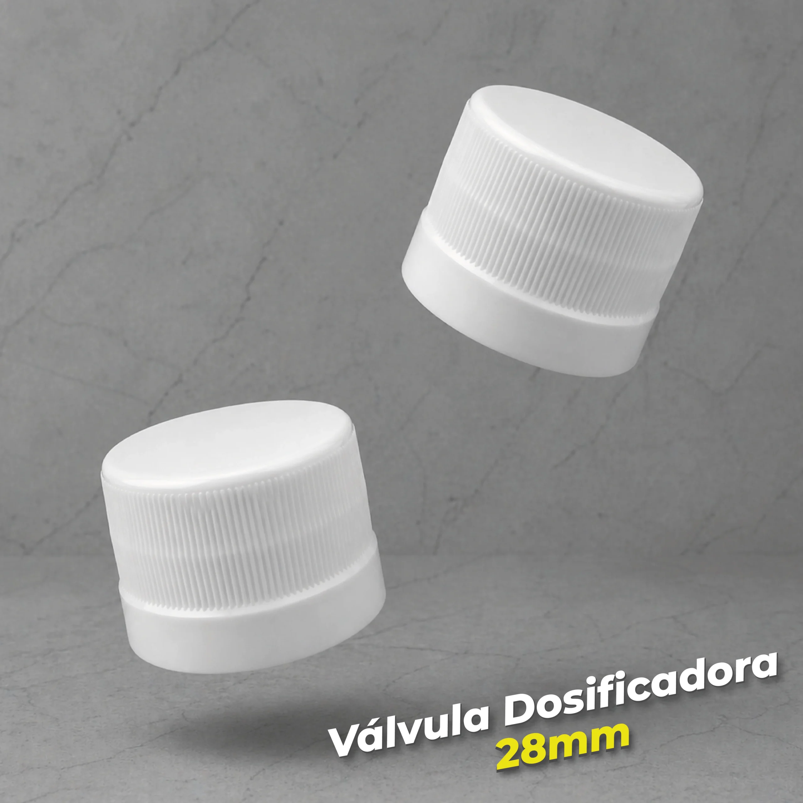 Tapa 28 mm Linerless Corta Blanca IB V.3